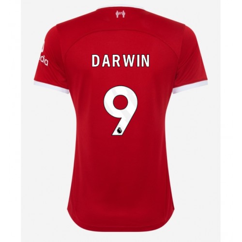 Liverpool Darwin Nunez #9 Domaci Dres za Ženska 2023-24 Kratak Rukav